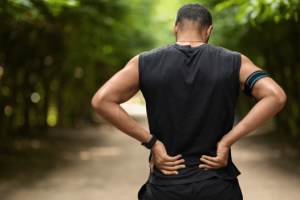 Man doing the best exercises for back pain noticing a positive difference